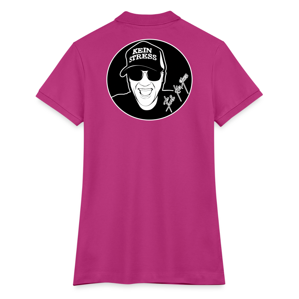 Boscho Kein Stress ® Frauen Bio-Poloshirt ELLISER - Orchidee