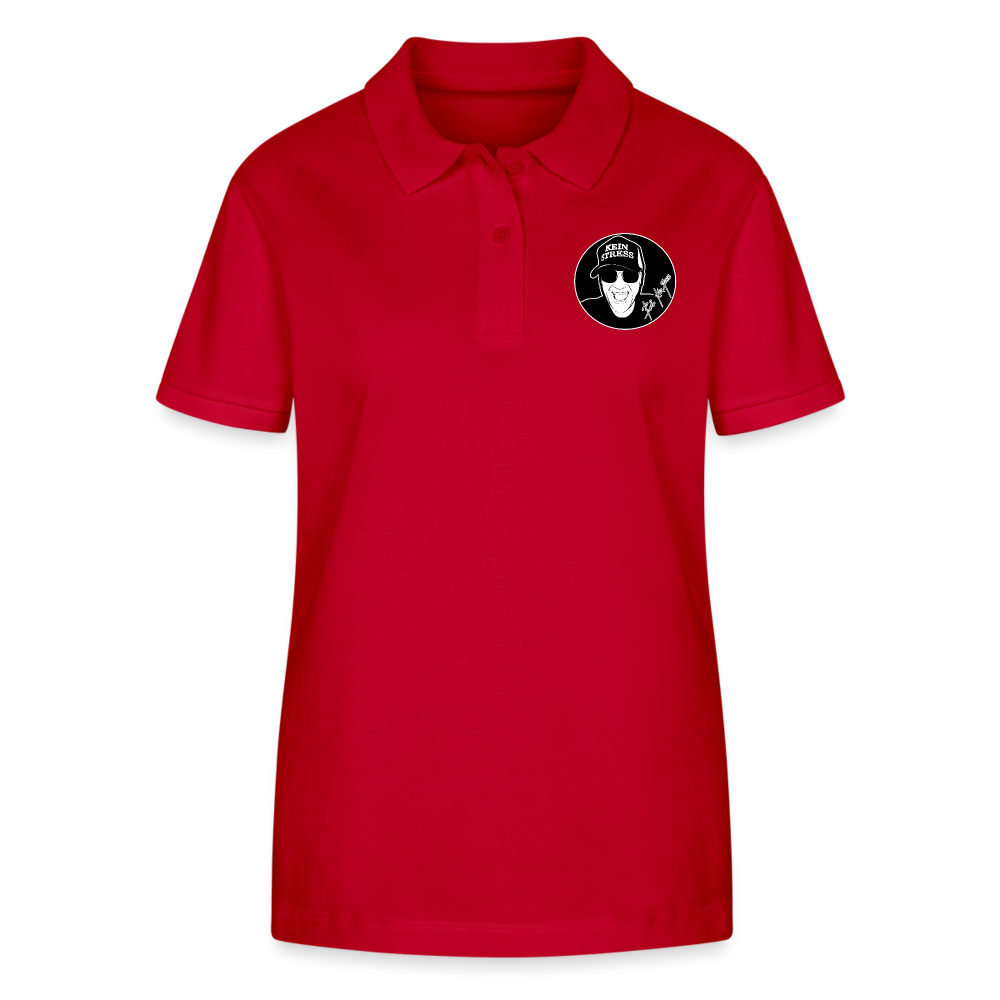 Boscho Kein Stress ® Frauen Bio-Poloshirt ELLISER - Rot