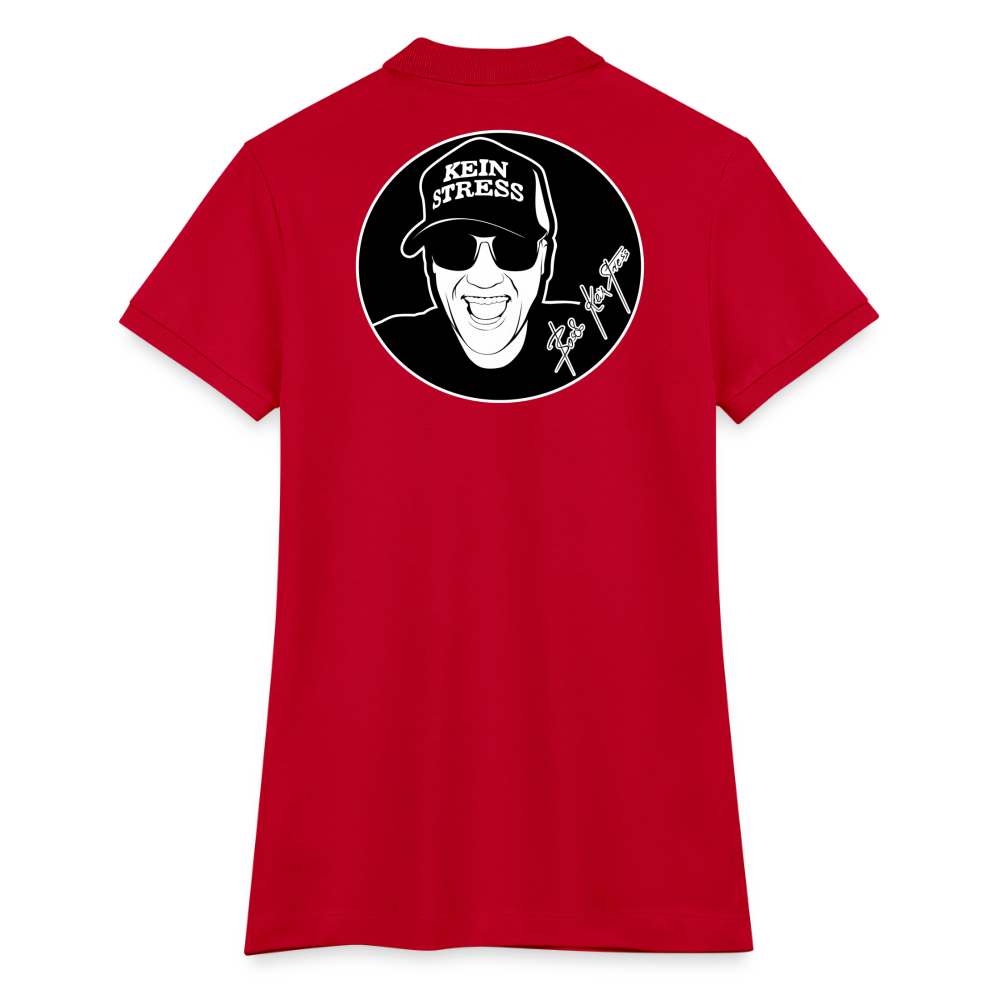 Boscho Kein Stress ® Frauen Bio-Poloshirt ELLISER - Rot