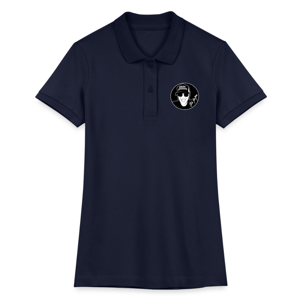 Boscho Kein Stress ® Frauen Bio-Poloshirt ELLISER - Navy