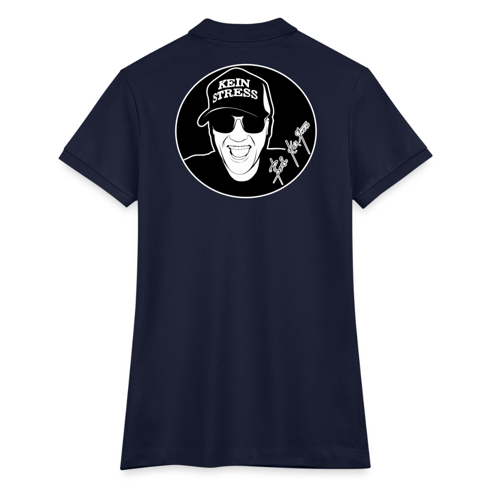 Boscho Kein Stress ® Frauen Bio-Poloshirt ELLISER - Navy