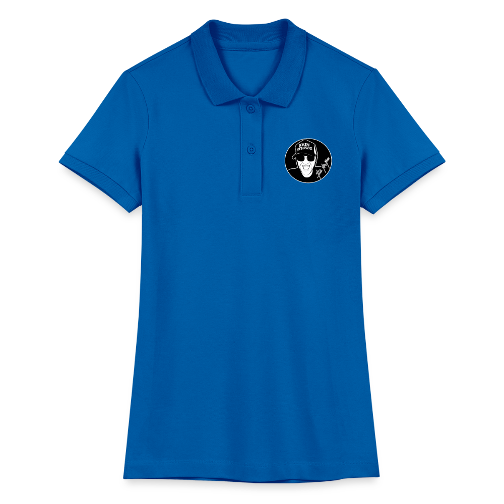 Boscho Kein Stress ® Frauen Bio-Poloshirt ELLISER - Königsblau