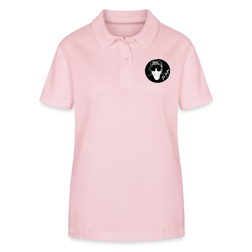 Boscho Kein Stress ® Frauen Bio-Poloshirt ELLISER - Hellrosa