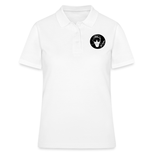 Boscho Kein Stress ® Frauen Polo Shirt - weiß