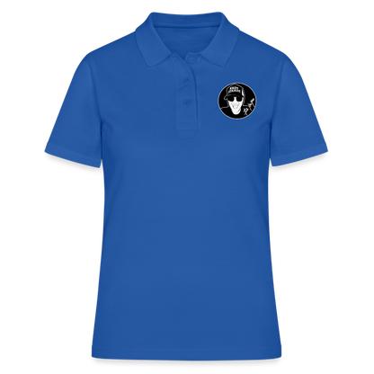 Boscho Kein Stress ® Frauen Polo Shirt - Royalblau