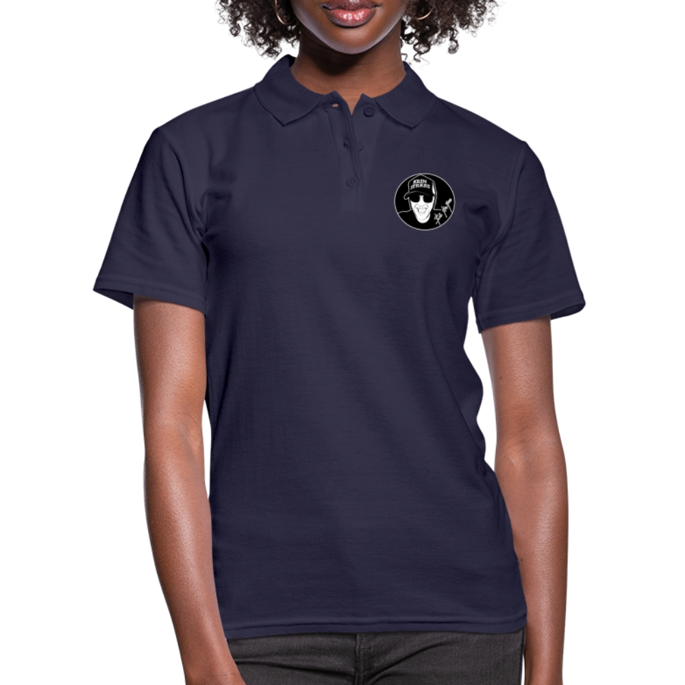 Boscho Kein Stress ® Frauen Polo Shirt - Navy