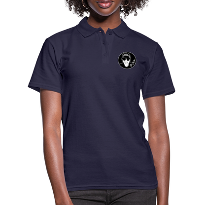 Boscho Kein Stress ® Frauen Polo Shirt - Navy