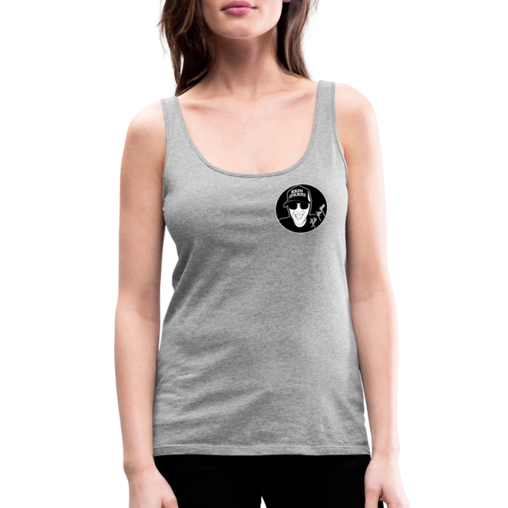 Boscho Kein Stress ® Frauen Premium Tank Top - Grau meliert