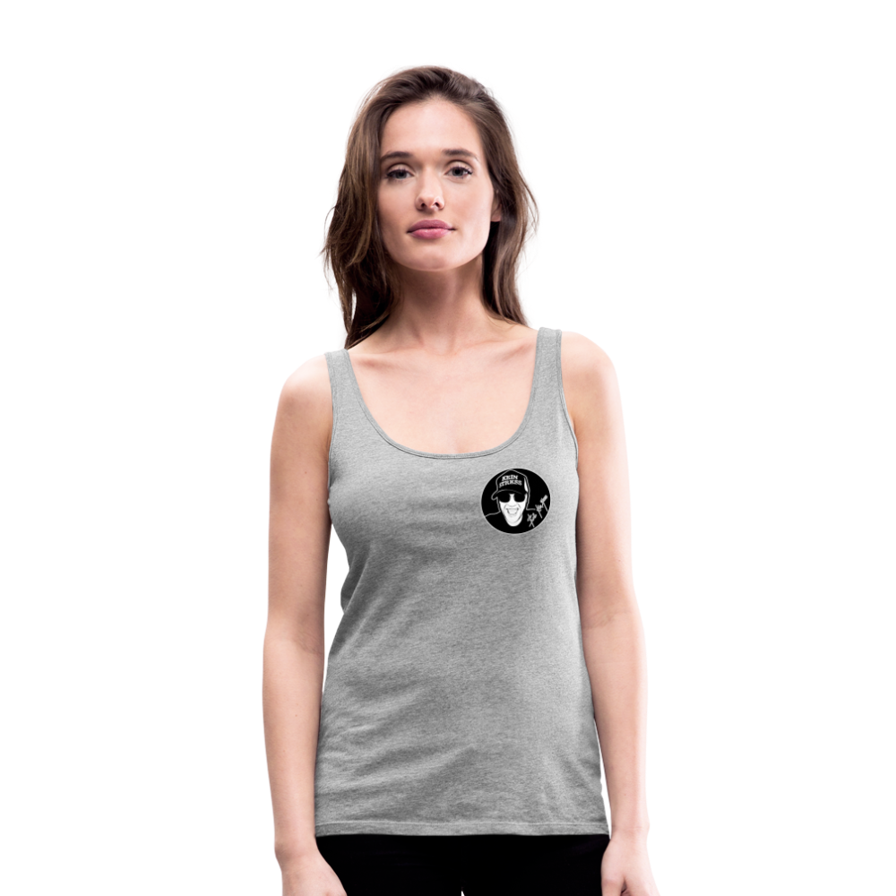 Boscho Kein Stress ® Frauen Premium Tank Top - Grau meliert