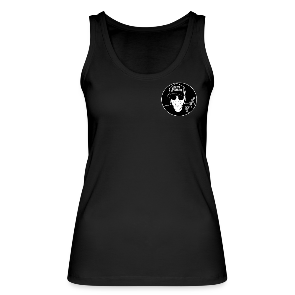 Boscho Kein Stress ® Frauen Bio Tank Top - Schwarz
