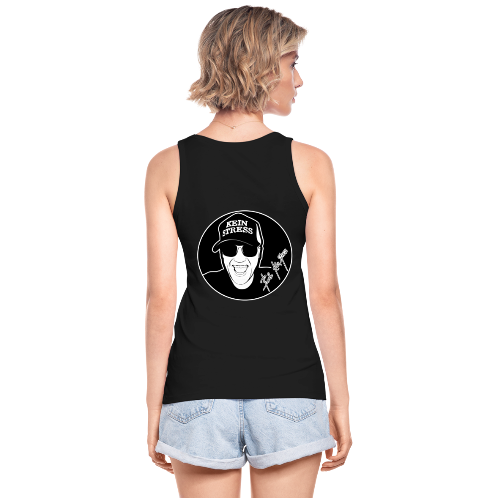 Boscho Kein Stress ® Frauen Bio Tank Top - Schwarz