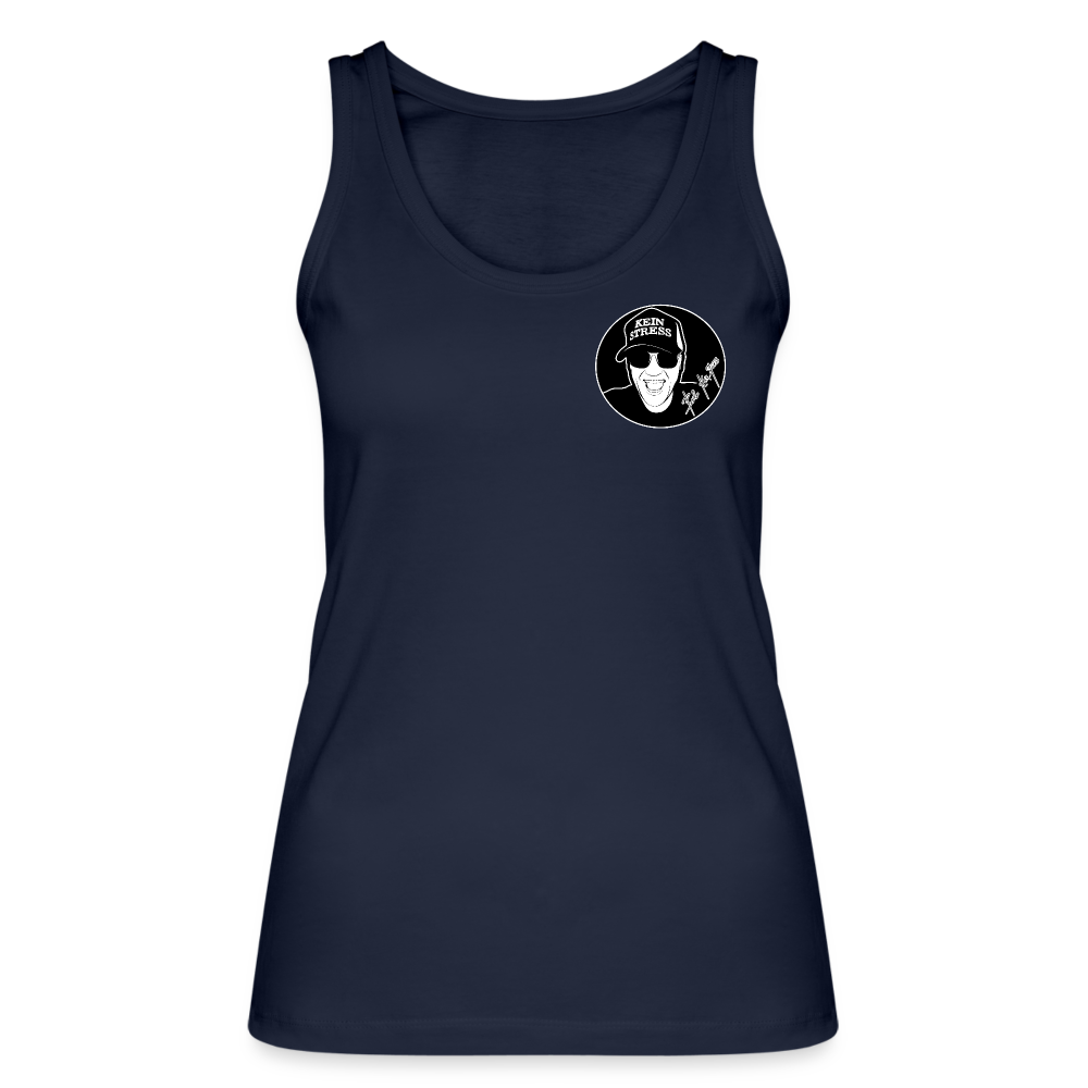 Boscho Kein Stress ® Frauen Bio Tank Top - Navy