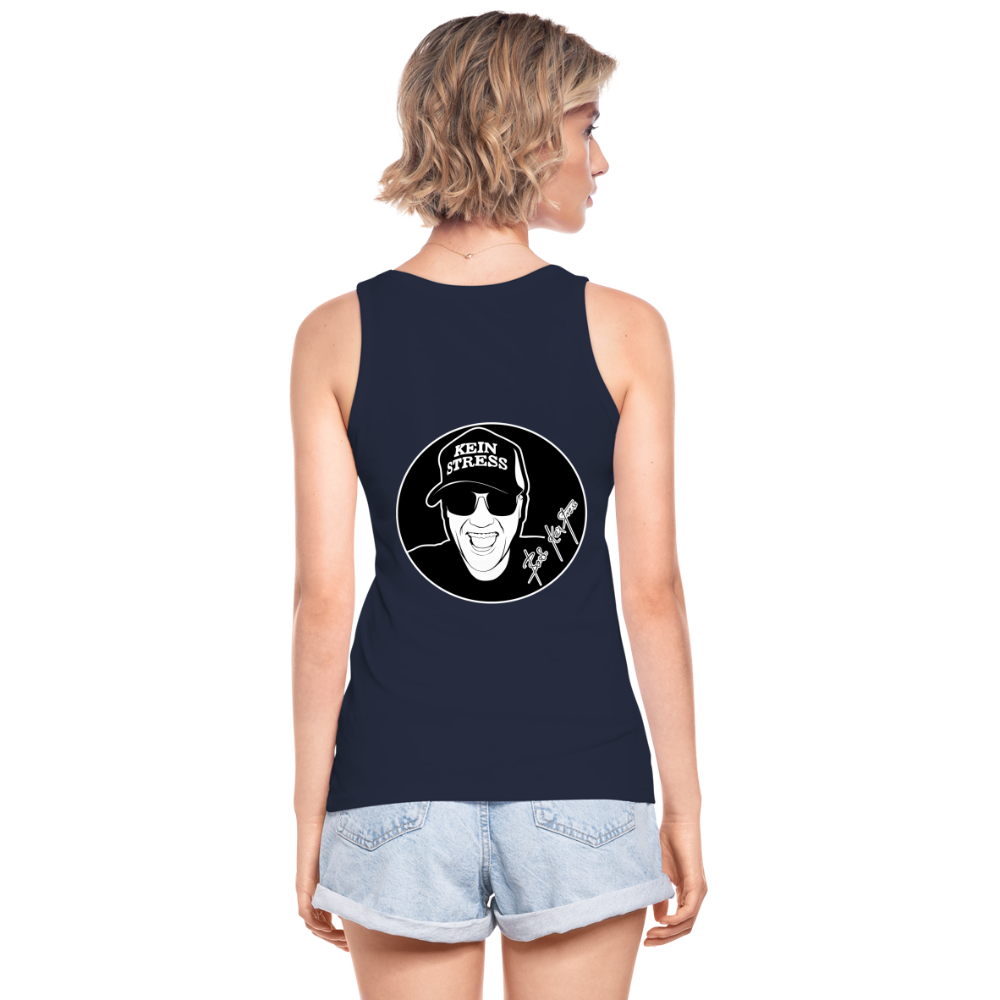 Boscho Kein Stress ® Frauen Bio Tank Top - Navy