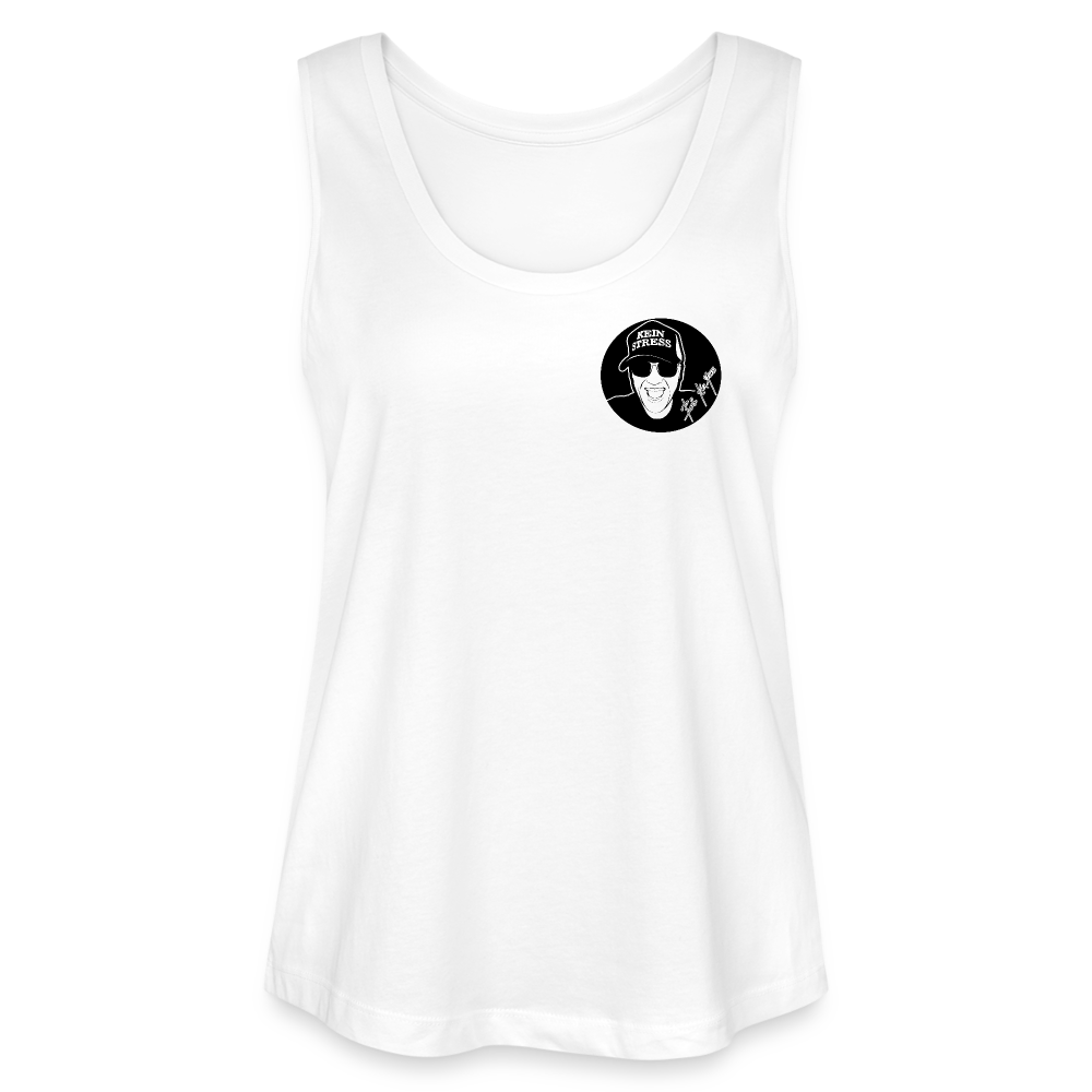 Boscho Kein Stress ® Frauen Bio Tank Top MINTER - weiß