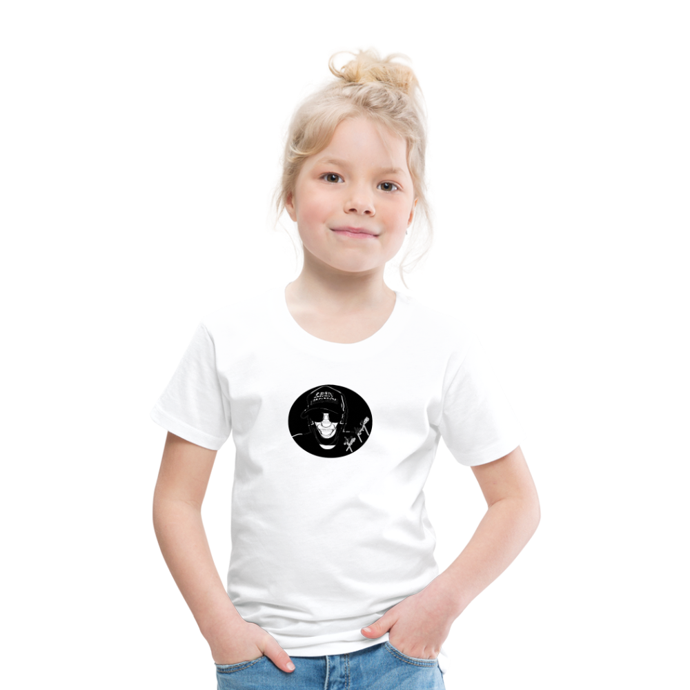 Boscho Kein Stress ® Kinder Premium T-Shirt - weiß