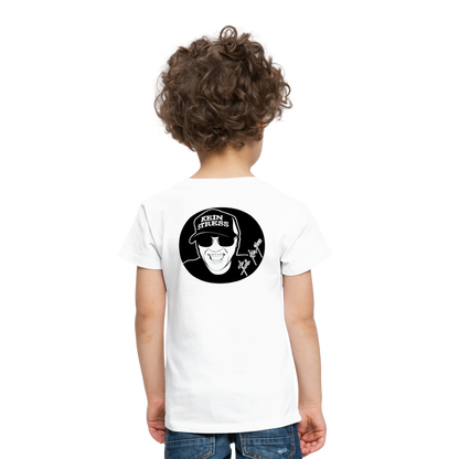 Boscho Kein Stress ® Kinder Premium T-Shirt - weiß
