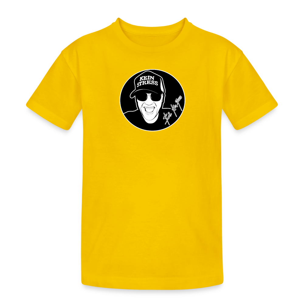 Boscho Kein Stress ® Kinder Heavy Cotton T-Shirt - Eigelb