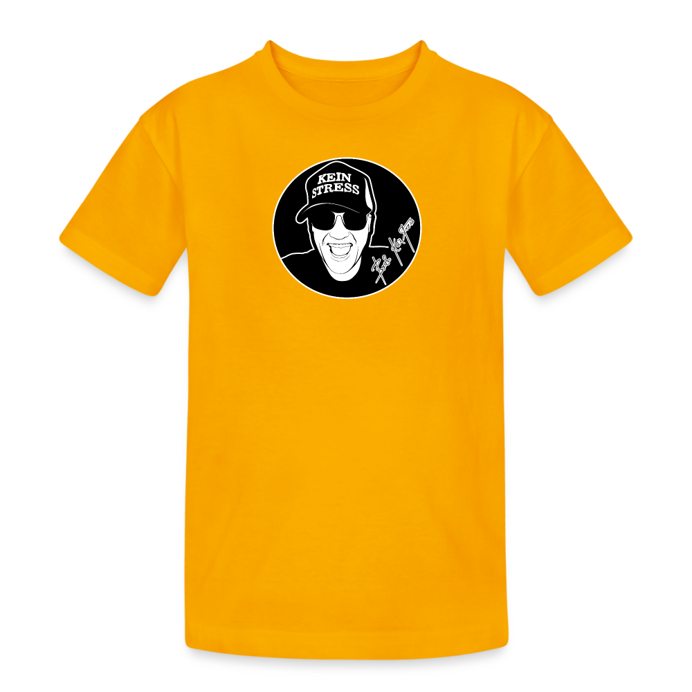 Boscho Kein Stress ® Kinder Heavy Cotton T-Shirt - Gold