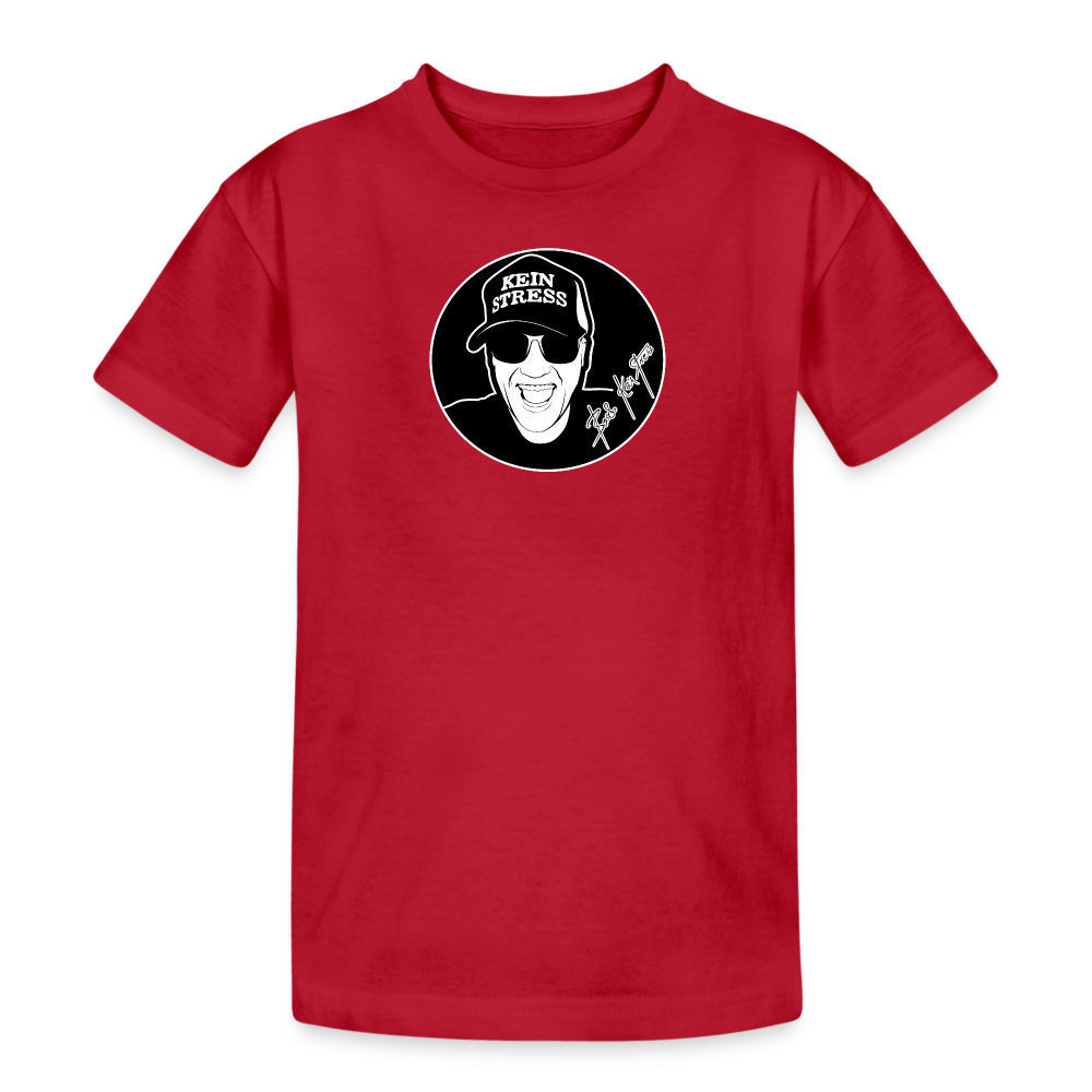 Boscho Kein Stress ® Kinder Heavy Cotton T-Shirt - Wine
