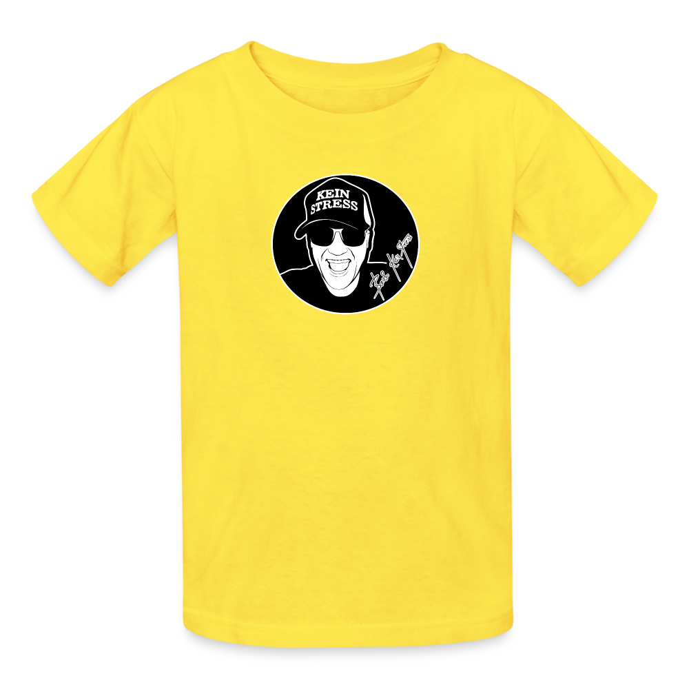 Boscho Kein Stress ® Kinder T-Shirt von Russell - Gelb