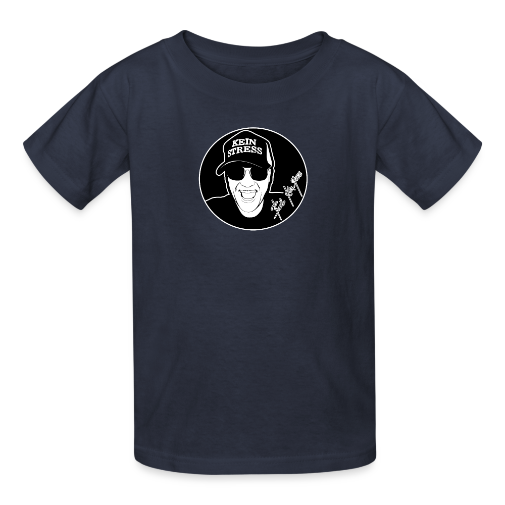 Boscho Kein Stress ® Kinder T-Shirt von Russell - Navy