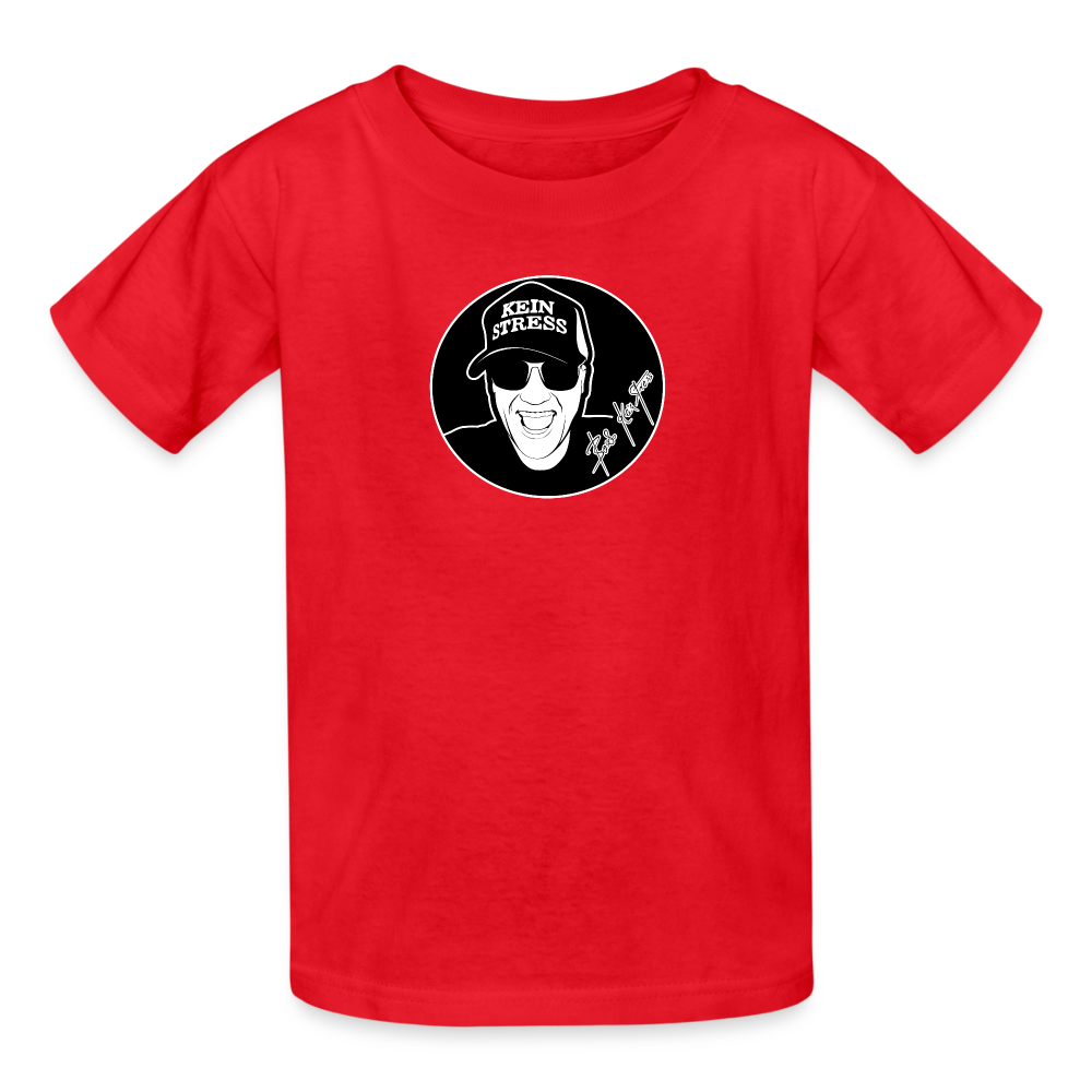 Boscho Kein Stress ® Kinder T-Shirt von Russell - Rot