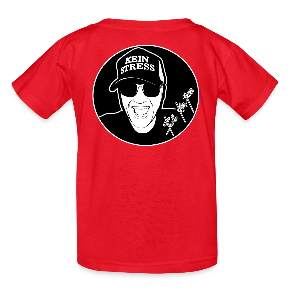 Boscho Kein Stress ® Kinder T-Shirt von Russell - Rot