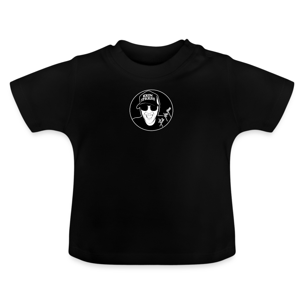Boscho Kein Stress ® Baby T-Shirt - Schwarz