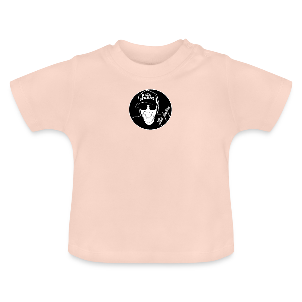 Boscho Kein Stress ® Baby T-Shirt - Kristallrosa