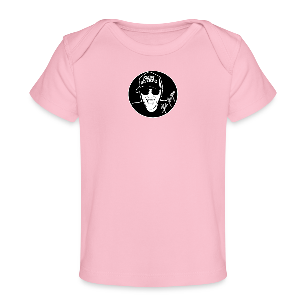 Boscho Kein Stress ® Baby Bio-T-Shirt - Hellrosa