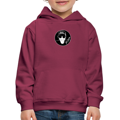 Boscho Kein Stress ® Kinder Premium Hoodie - Bordeaux