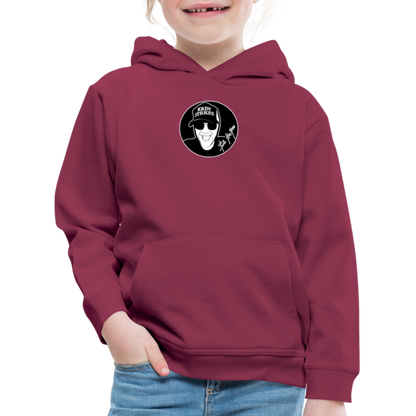 Boscho Kein Stress ® Kinder Premium Hoodie - Bordeaux