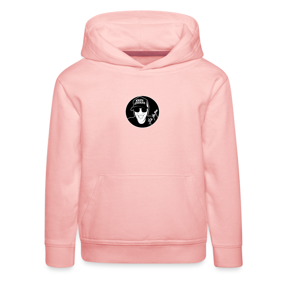 Boscho Kein Stress ® Kinder Premium Hoodie - Kristallrosa
