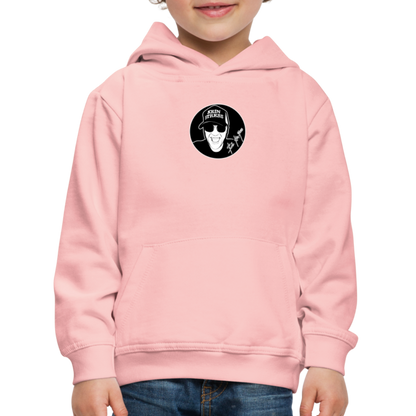 Boscho Kein Stress ® Kinder Premium Hoodie - Kristallrosa