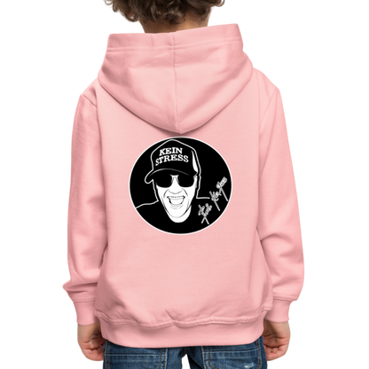 Boscho Kein Stress ® Kinder Premium Hoodie - Kristallrosa