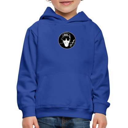 Boscho Kein Stress ® Kinder Premium Hoodie - Royalblau