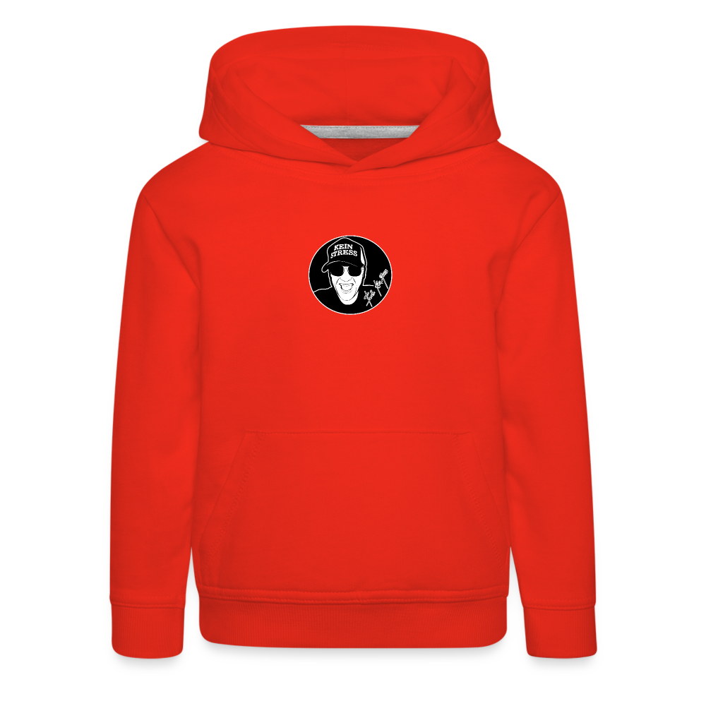 Boscho Kein Stress ® Kinder Premium Hoodie - Rot