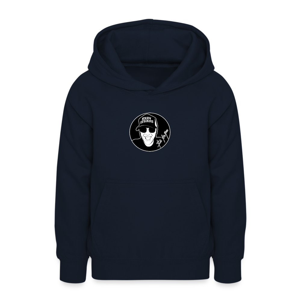 Boscho Kein Stress ® Teenager Hoodie - Navy