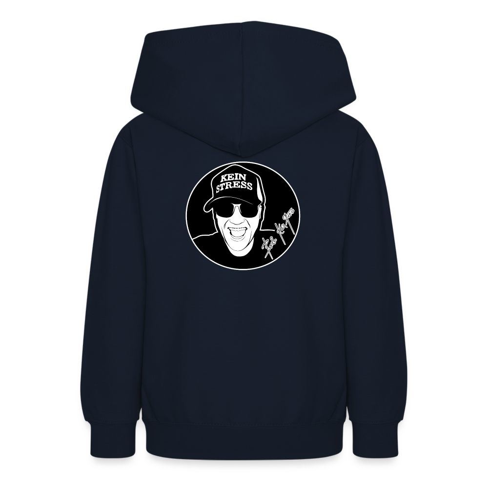 Boscho Kein Stress ® Teenager Hoodie - Navy