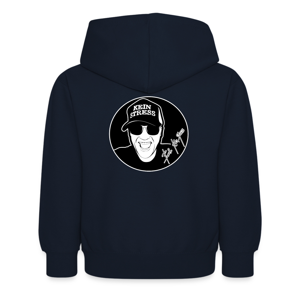 Boscho Kein Stress ® Kinder Hoodie - Navy