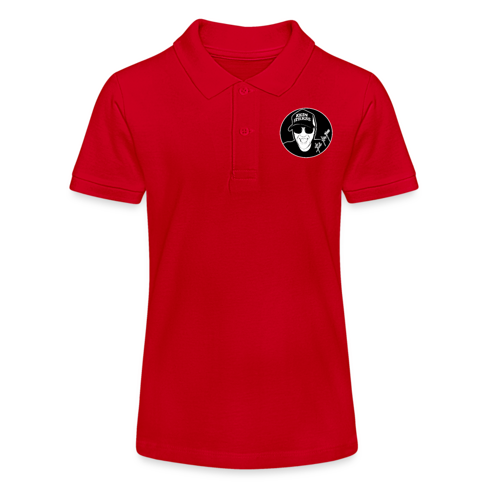 Boscho Kein Stress ® Teenager Bio-Poloshirt MINI SPRINTER - Rot