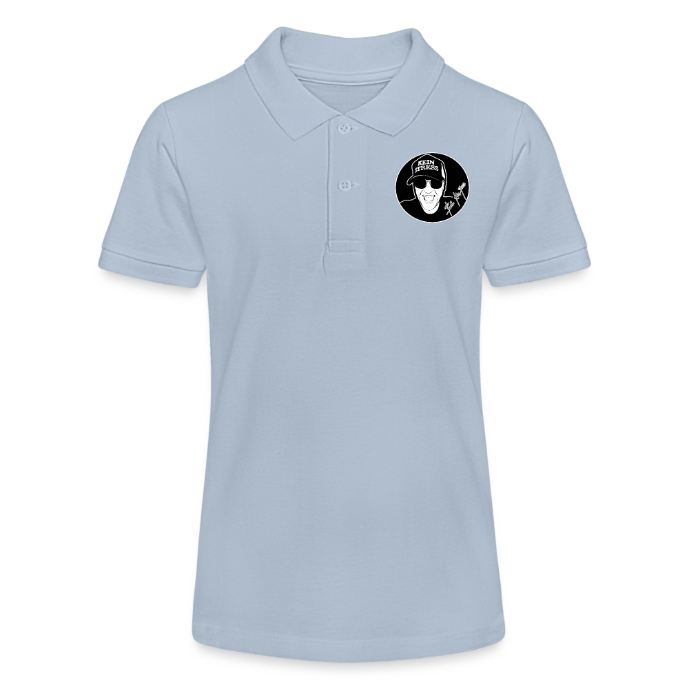 Boscho Kein Stress ® Teenager Bio-Poloshirt MINI SPRINTER - sky Blue