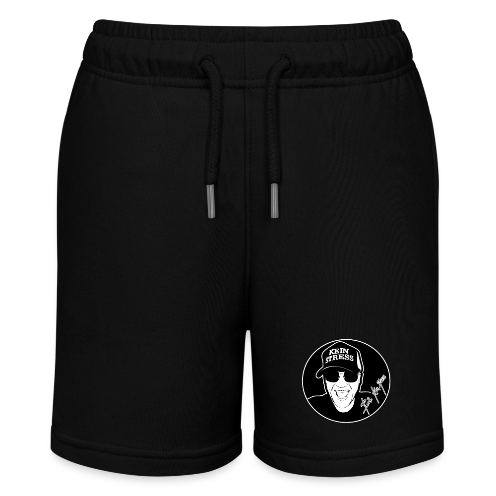 Boscho Kein Stress ® Teenager Bio-Joggingshorts MINI BOLTER - Schwarz