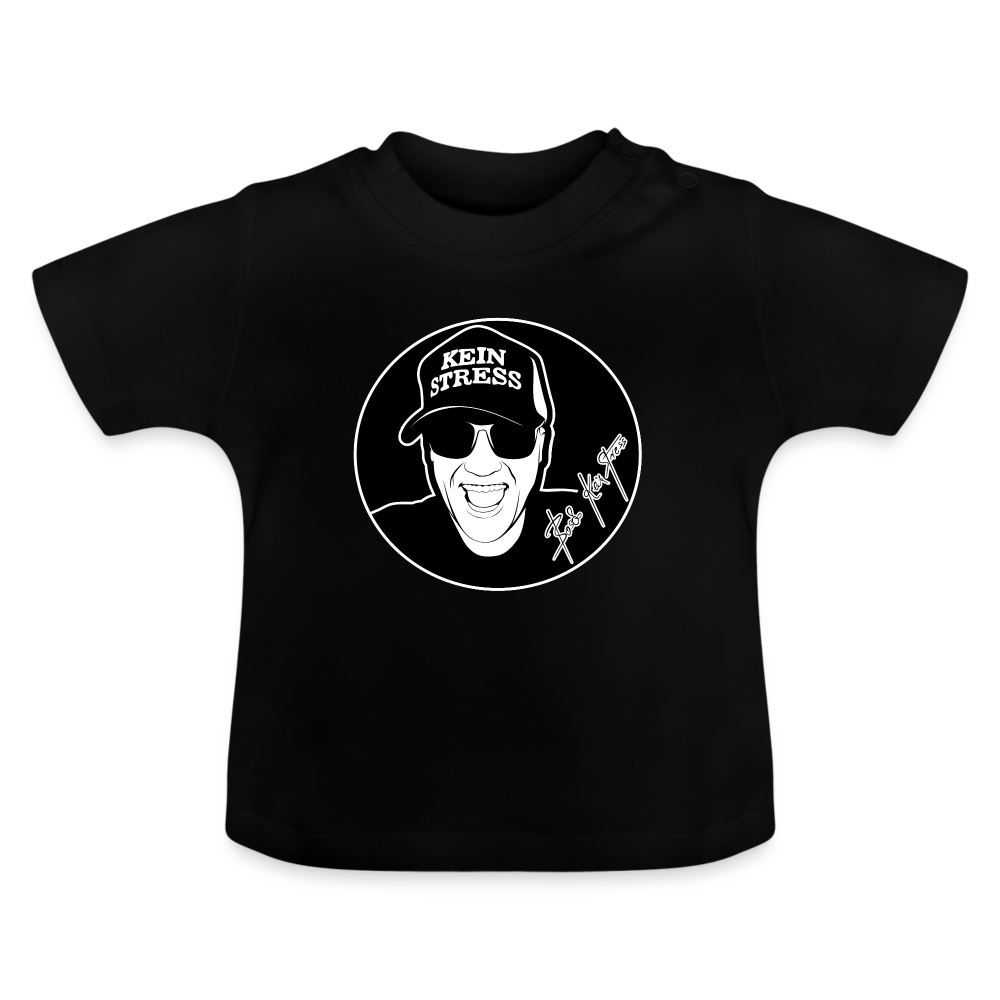 Boscho Kein Stress ® Baby T-Shirt - Schwarz