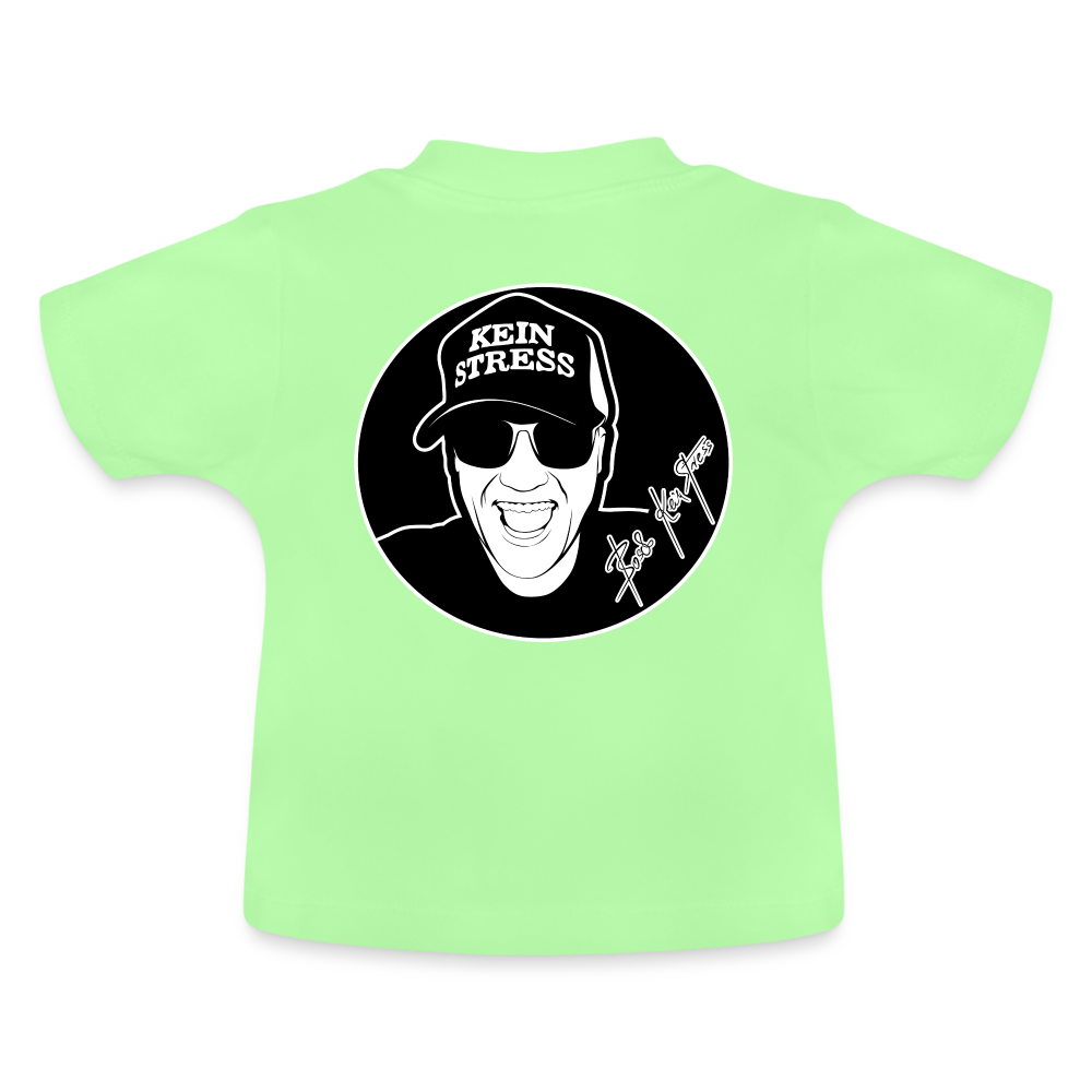 Boscho Kein Stress ® Baby T-Shirt - Mintgrün