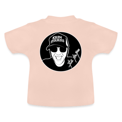 Boscho Kein Stress ® Baby T-Shirt - Kristallrosa