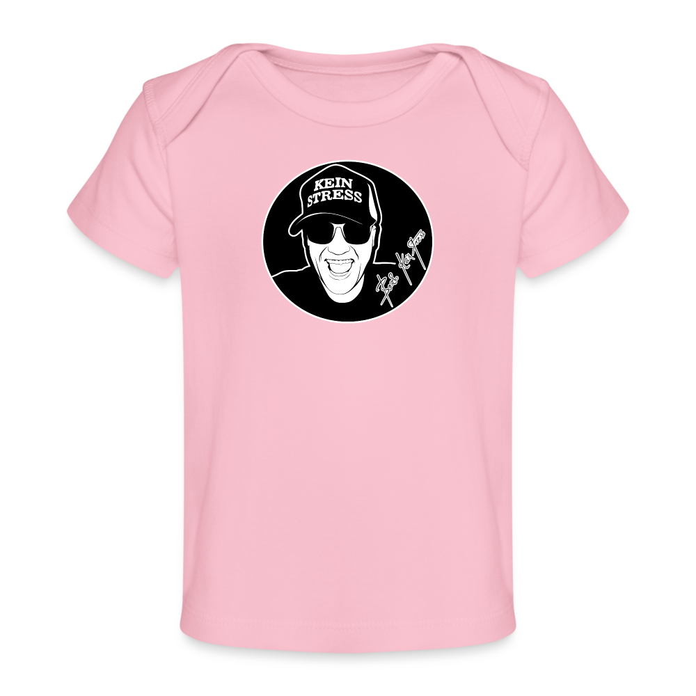 Boscho Kein Stress ® Baby Bio-T-Shirt - Hellrosa