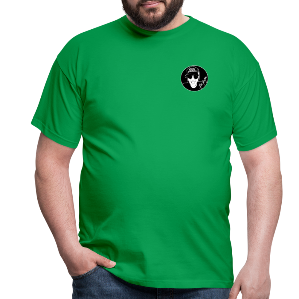 Boscho Kein Stress ® T-Shirt mit Logo auf Vorder - und Rückseite - Kelly Green