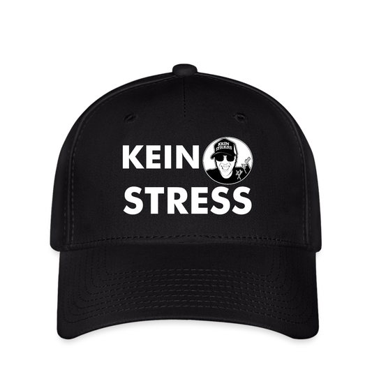 Boscho Kein Stress ® Flexfit Cap - Schwarz