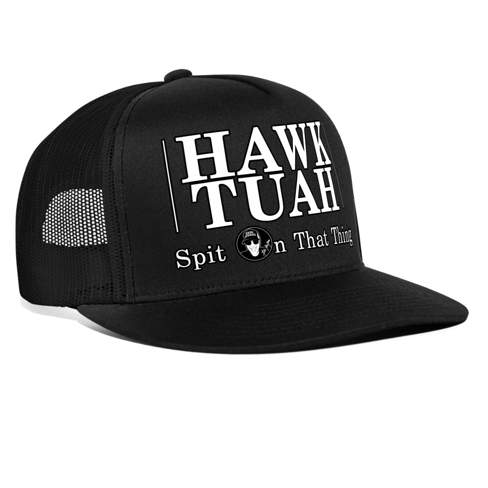 Boscho Kein Stress ® Hawk Tuah Spit On That Thang - Schwarz/Schwarz